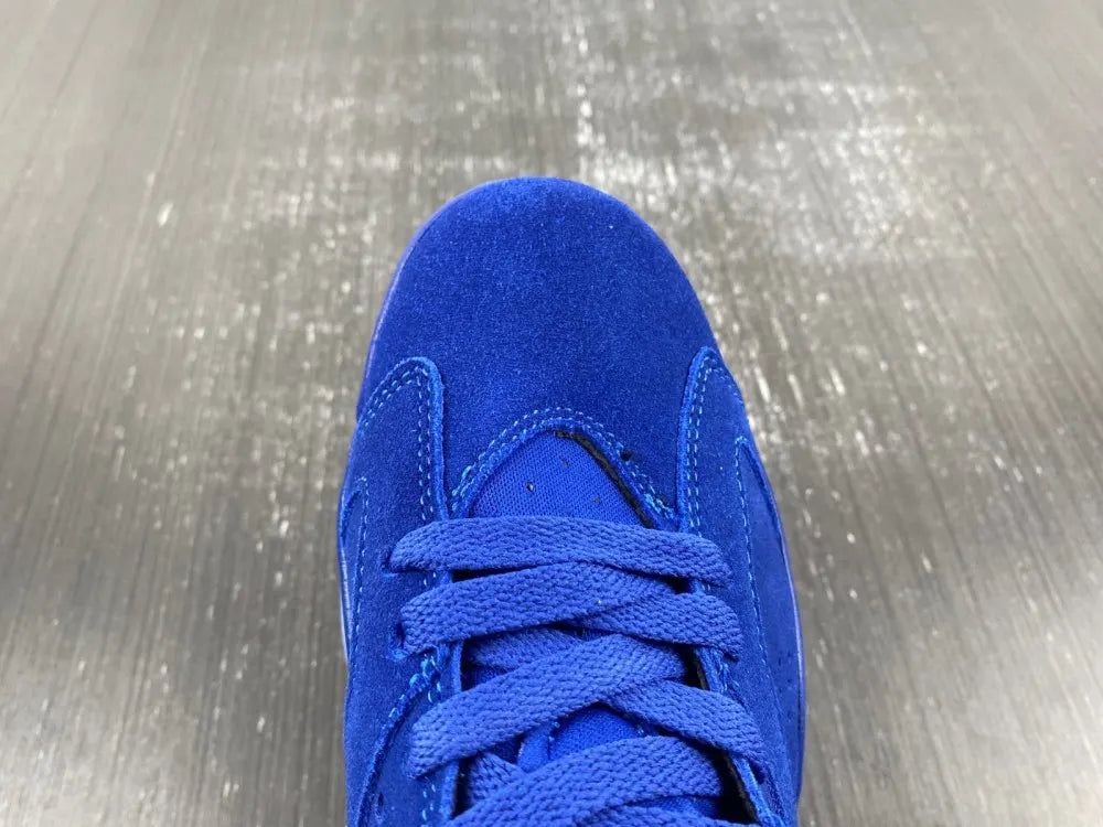 Air Jordan 6 Retro Blue Suede - Hình 11