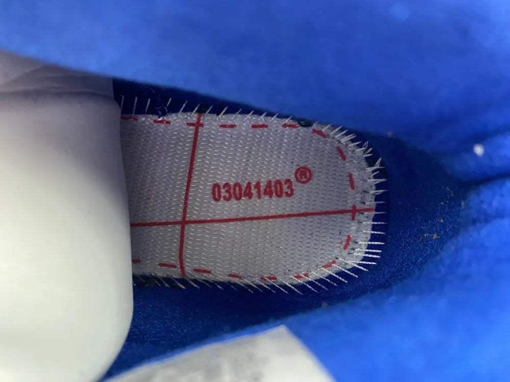 Air Jordan 6 Retro Blue Suede - Hình 6