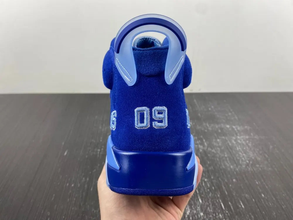 Air Jordan 6 Retro Blue Suede - Hình 17