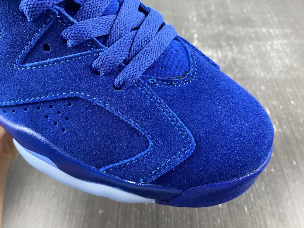 Air Jordan 6 Retro Blue Suede - Hình 13