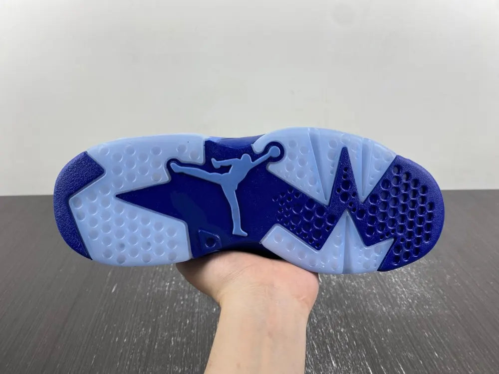 Air Jordan 6 Retro Blue Suede - Hình 16