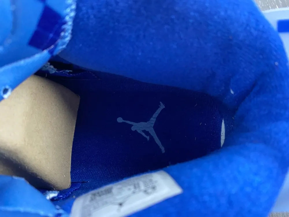 Air Jordan 6 Retro Blue Suede - Hình 8