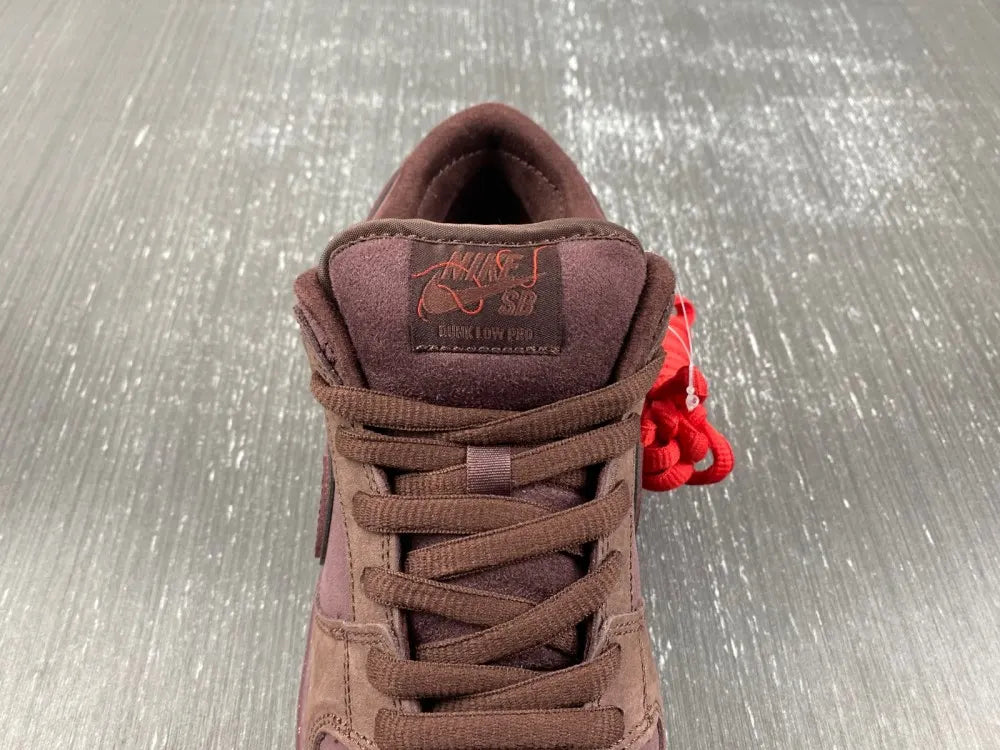 custom Nike Dunk Low Burgundy Crush - Hình 12