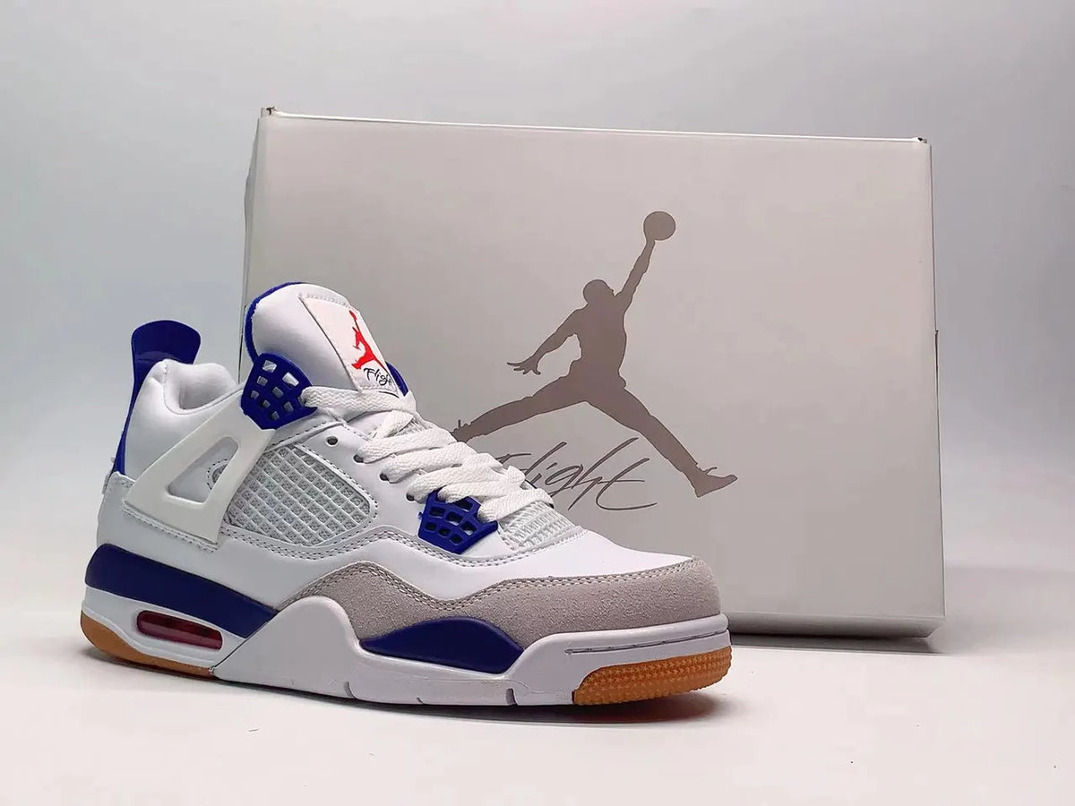 Air Jordan 4 White Royal
