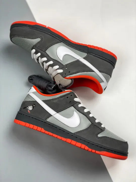 Nike SB Dunk Low Grey Orange - Hình 4