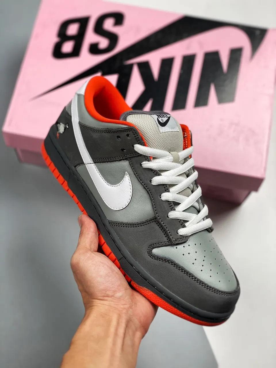 Nike SB Dunk Low Grey Orange