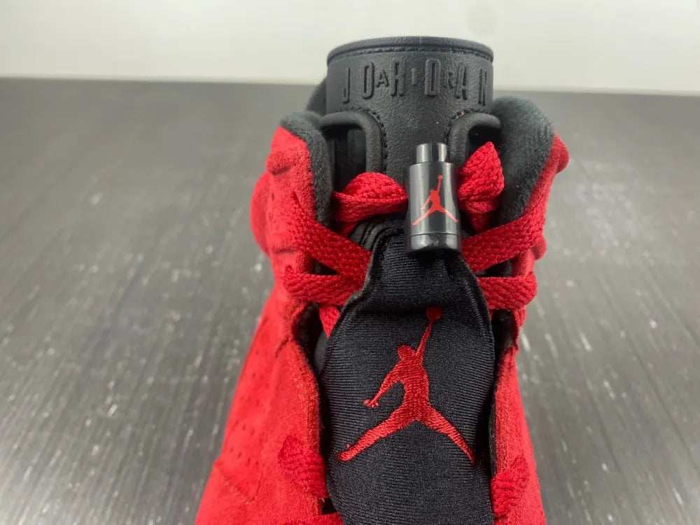 Air Jordan 6 Retro Red Suede - Hình 11
