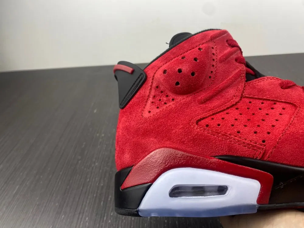 Air Jordan 6 Retro Red Suede - Hình 8