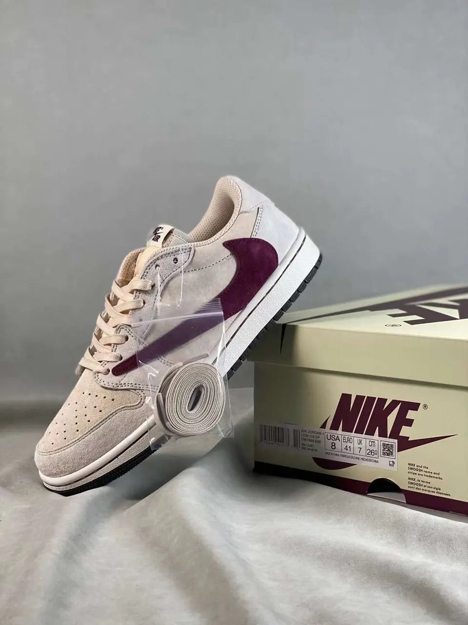 Air Jordan 1 White Plum - Hình 4