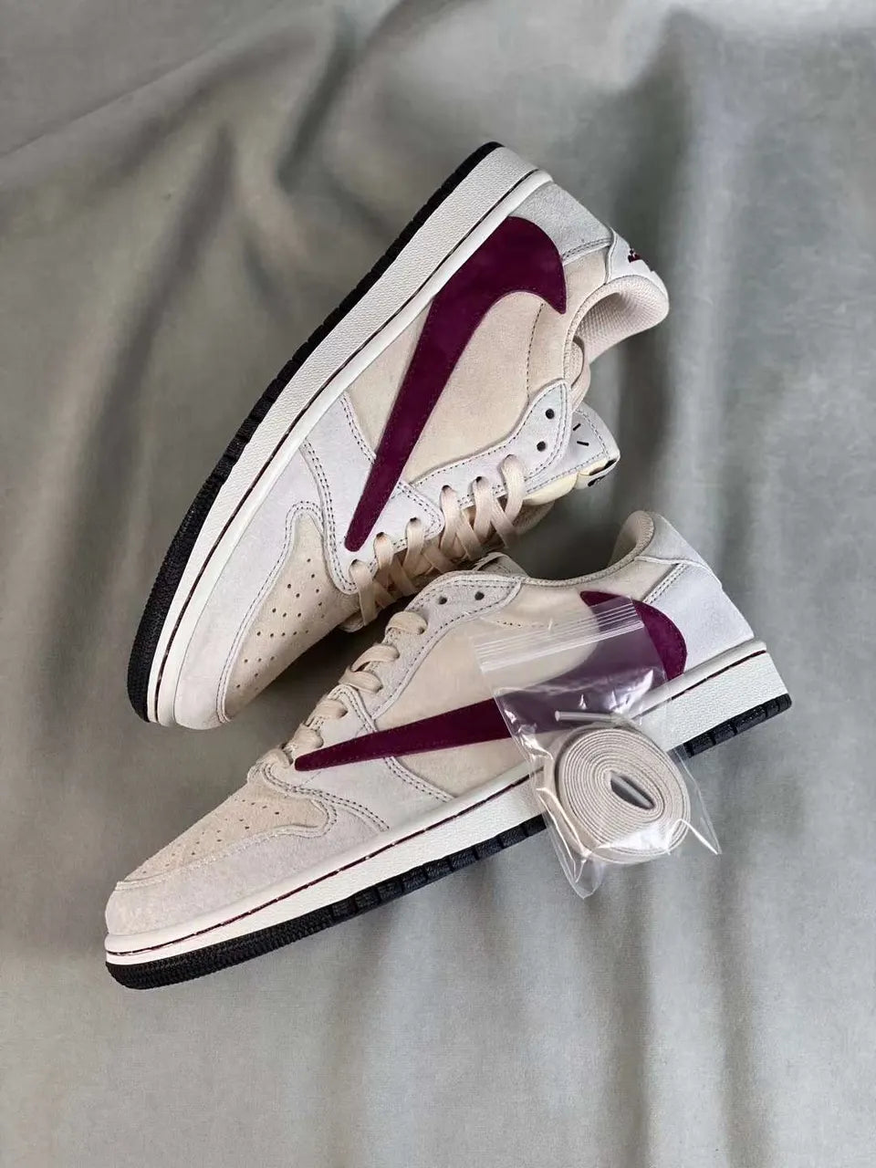 Air Jordan 1 White Plum - Hình 9