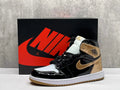 nike Air Jordan 1 Black Gold