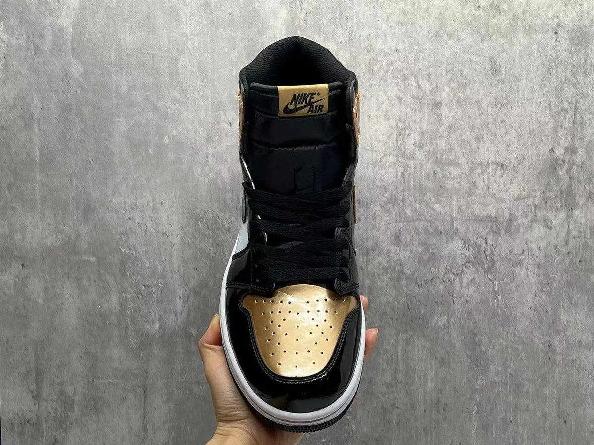 nike Air Jordan 1 Black Gold - Hình 7