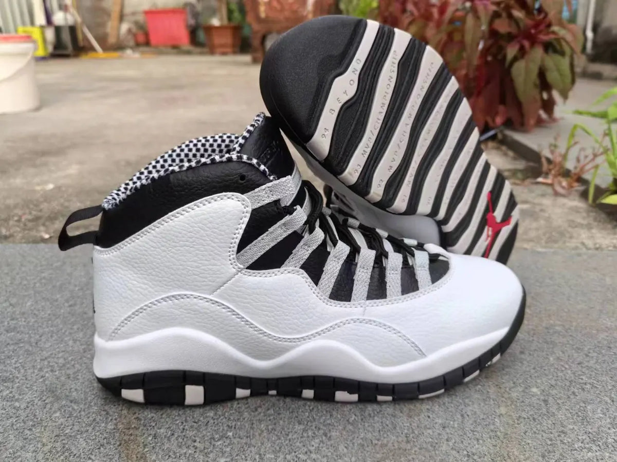 Air Jordan 10 White/Black