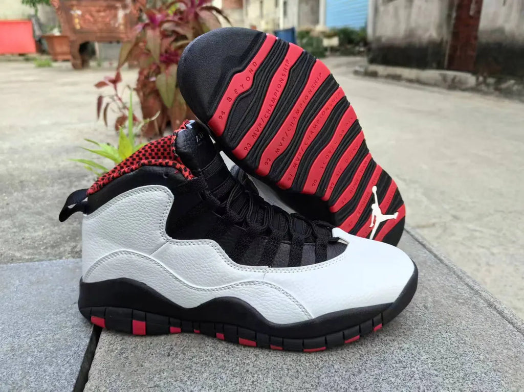 Air Jordan 10 Retro White/Black - Hình 5