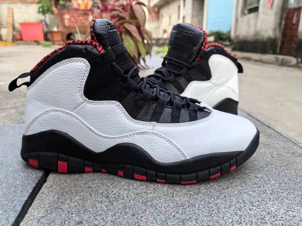 Air Jordan 10 Retro White/Black - Hình 4