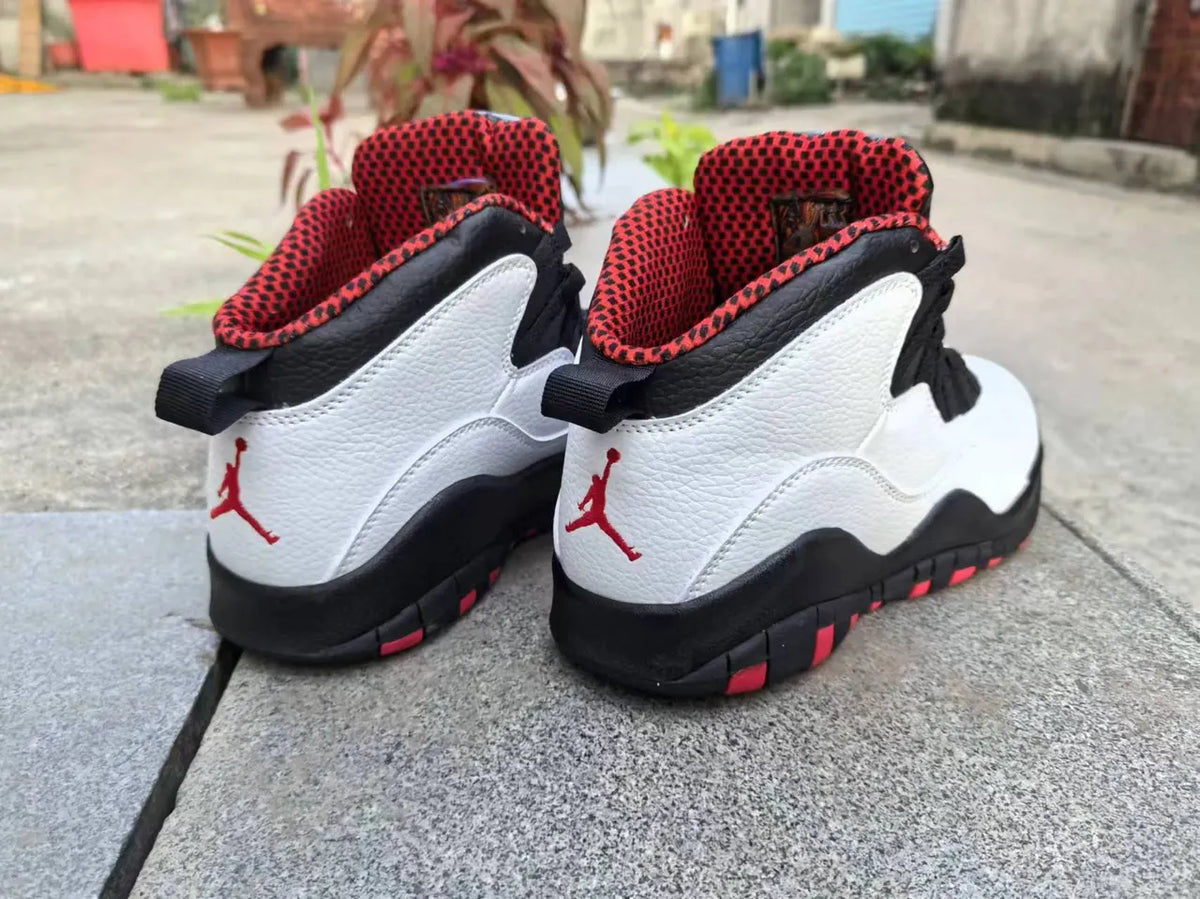 Air Jordan 10 Retro White/Black - Hình 2