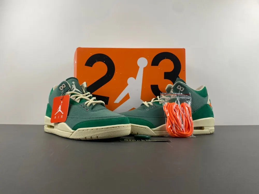 Air Jordan 3 Retro Gorge Green - Hình 15