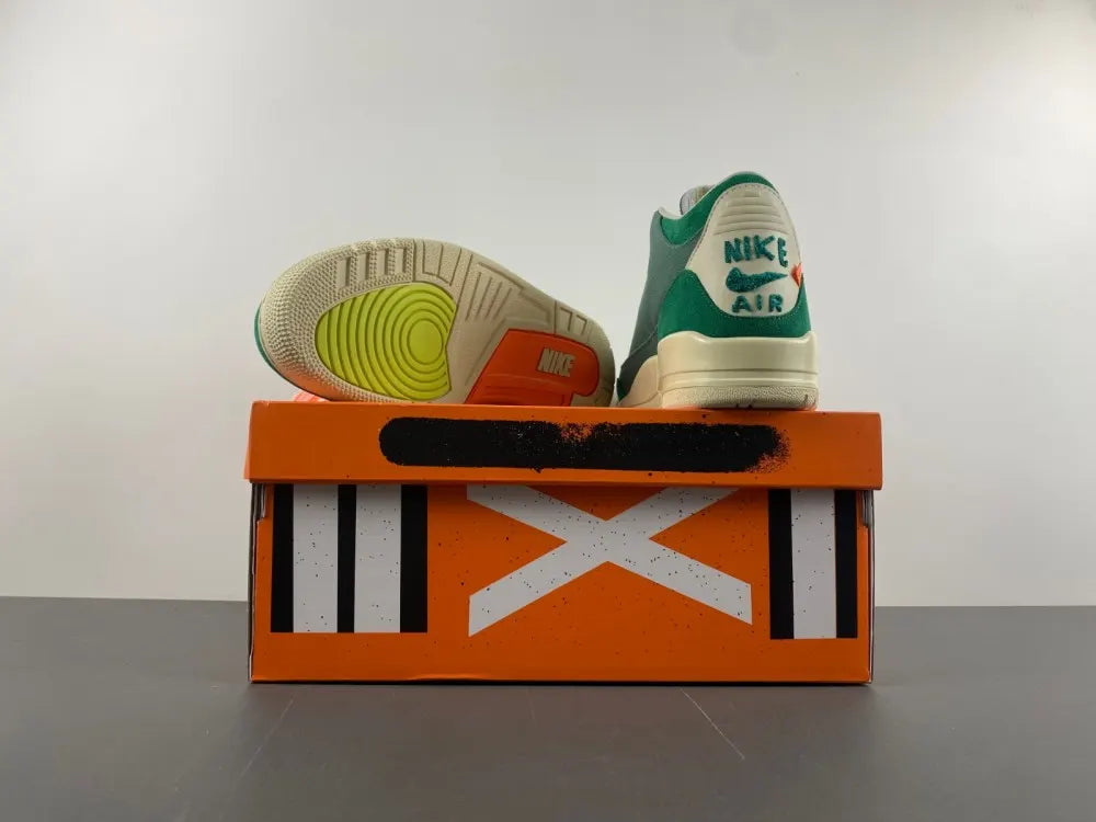 Air Jordan 3 Retro Gorge Green - Hình 12