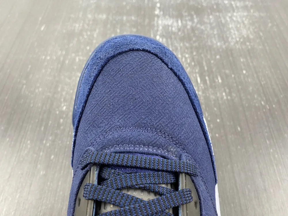 premium retro Air Jordan 5 Blue Suede - Hình 14