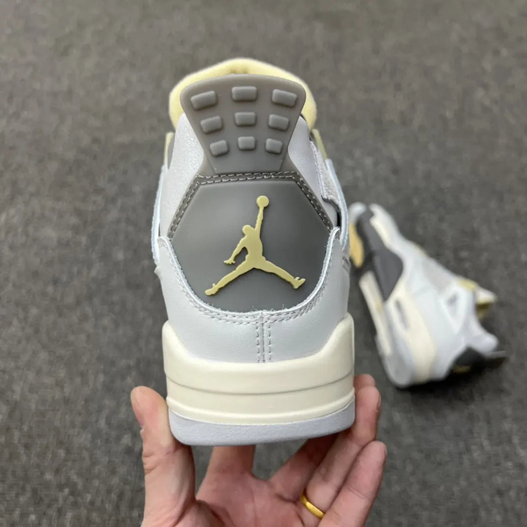 retro Air Jordan 4 Neutral Grey - Hình 3