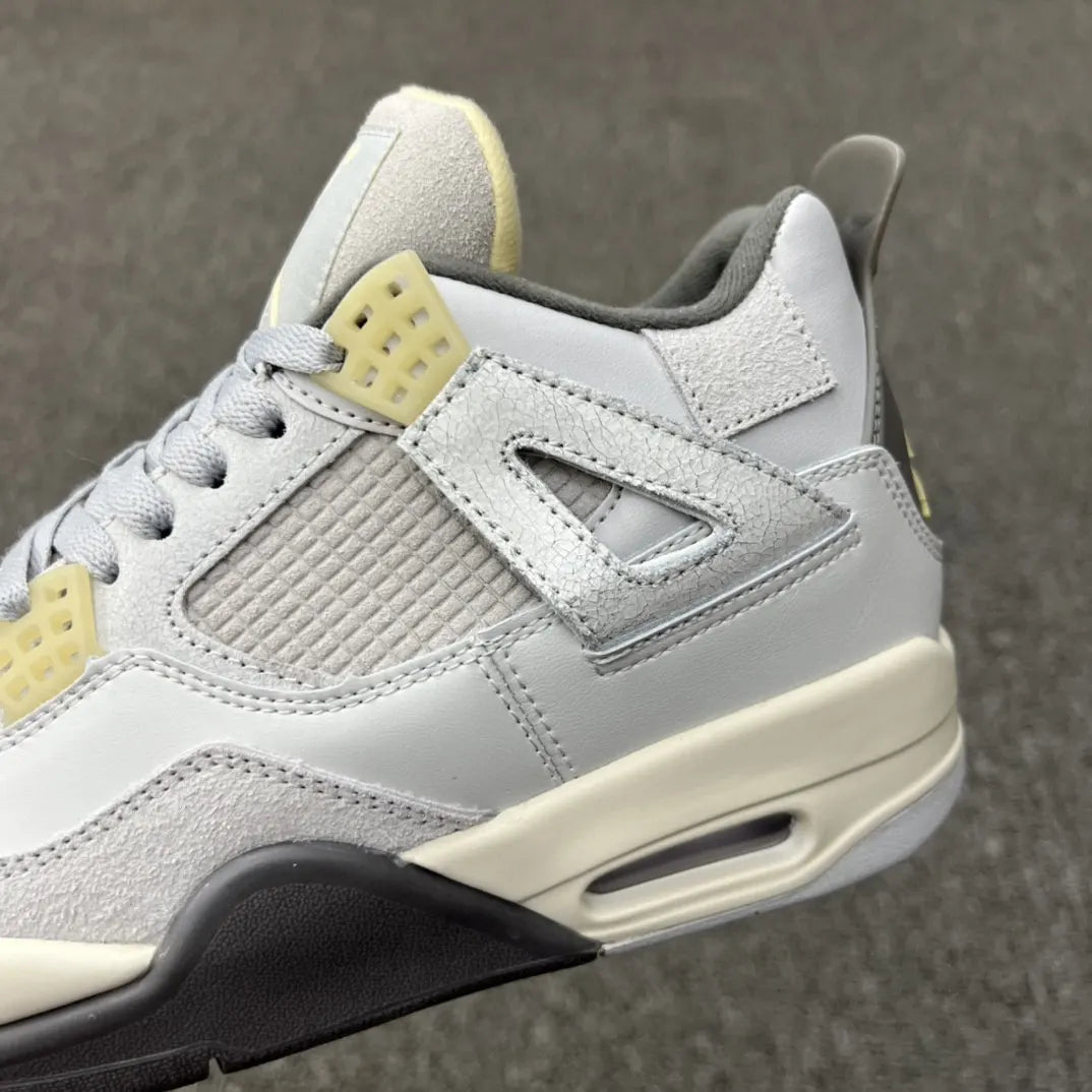 retro Air Jordan 4 Neutral Grey - Hình 2
