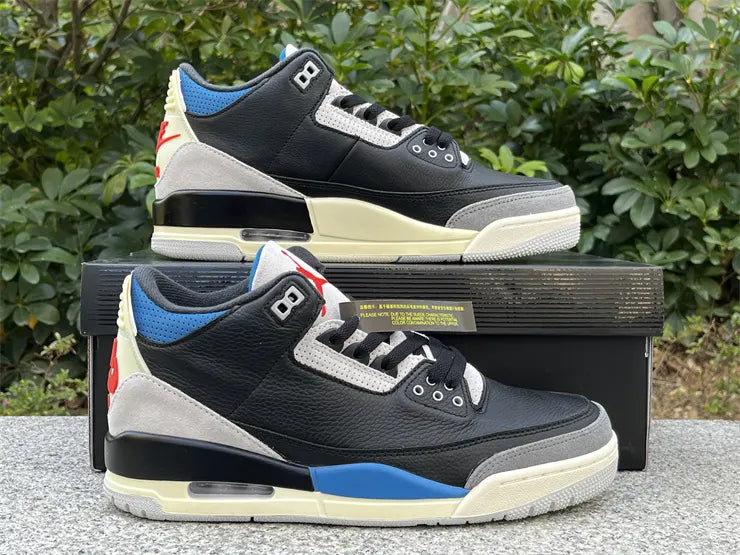 Air Jordan 3 Retro Black/Blue