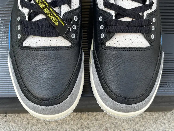 Air Jordan 3 Retro Black/Blue - Hình 12