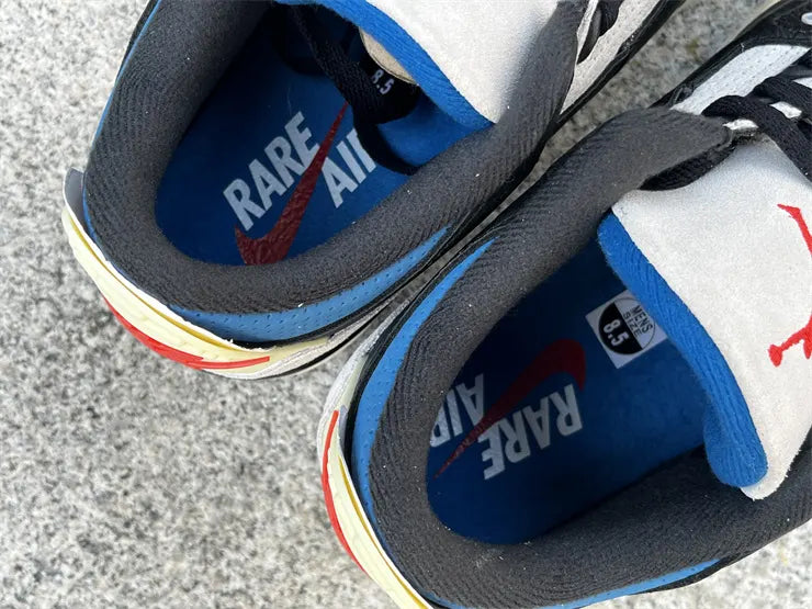 Air Jordan 3 Retro Black/Blue - Hình 3