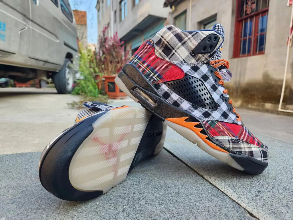 Air Jordan 5 Plaid - Hình 2