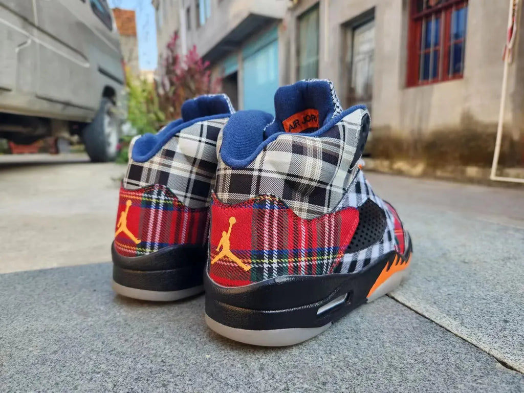 Air Jordan 5 Plaid - Hình 3