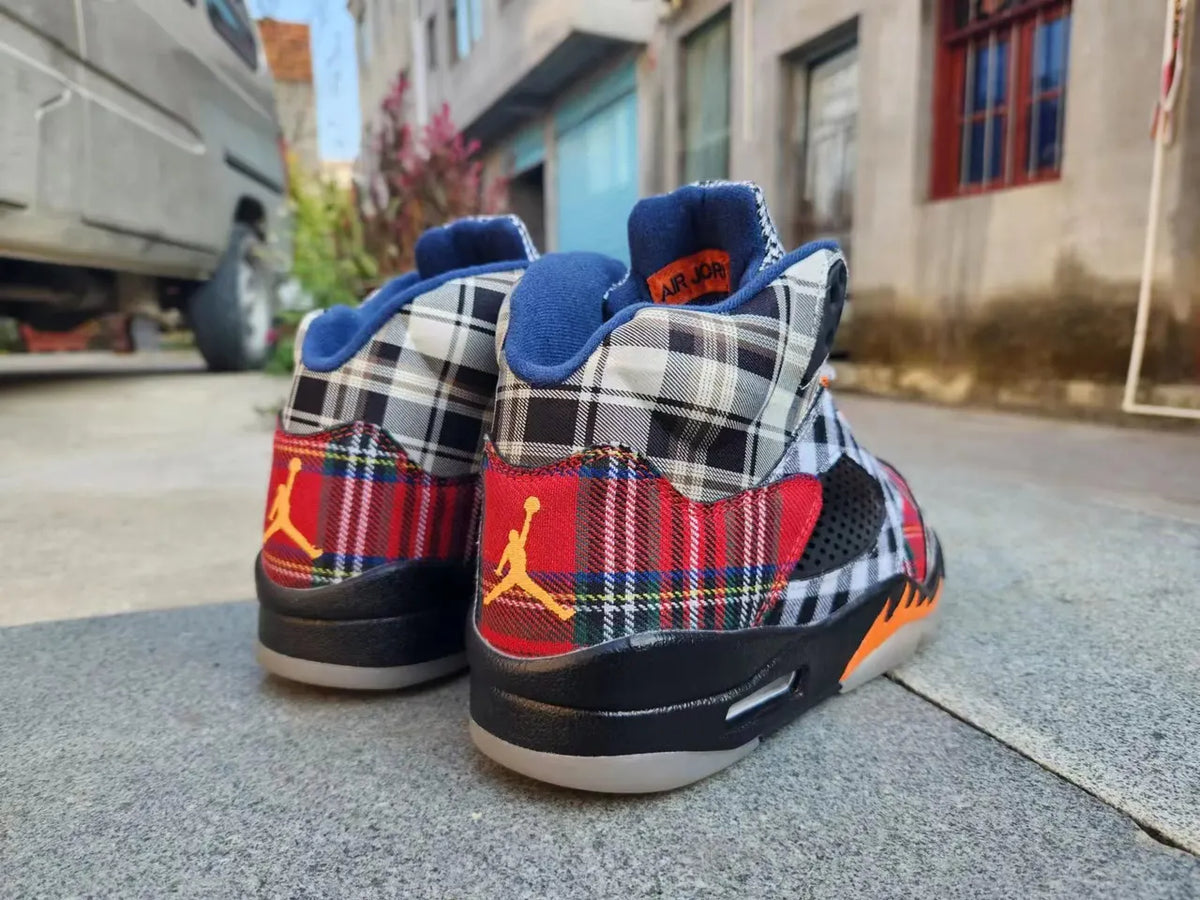Air Jordan 5 Plaid - Hình 3