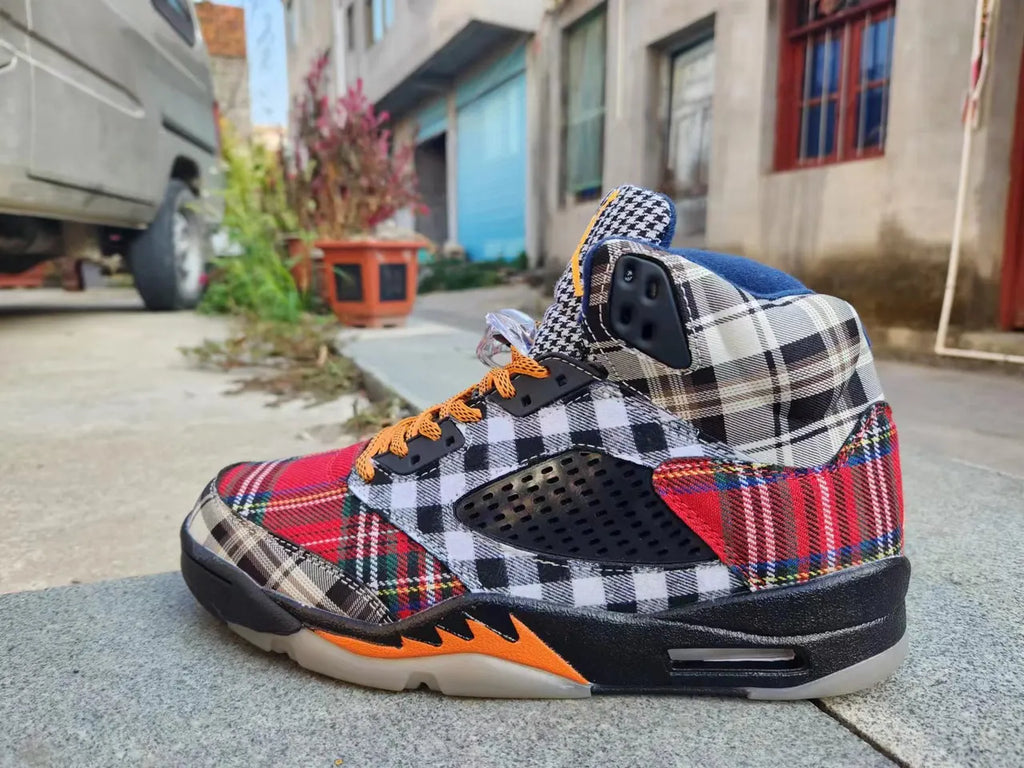 Air Jordan 5 Plaid - Hình 5