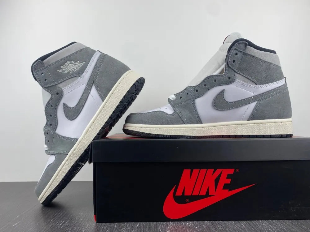 retro Air Jordan 1 High Smoke Grey - Hình 7