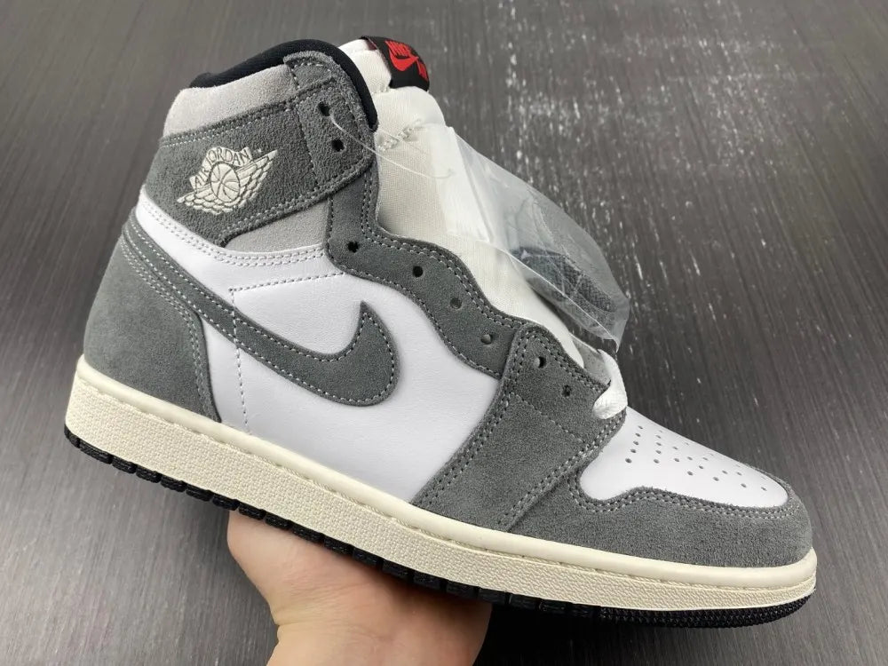 retro Air Jordan 1 High Smoke Grey - Hình 15