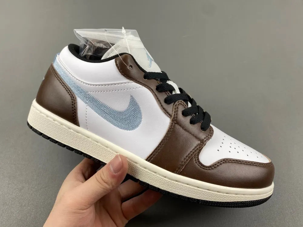 Air Jordan 1 Low White/Brown