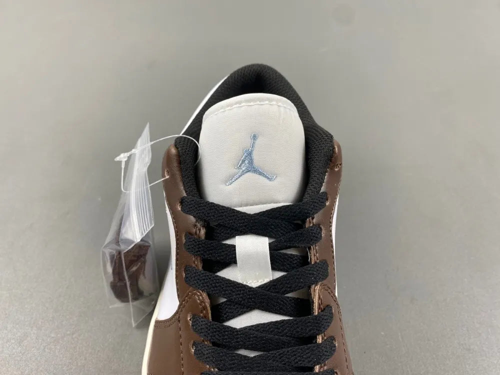 Air Jordan 1 Low White/Brown - Hình 12