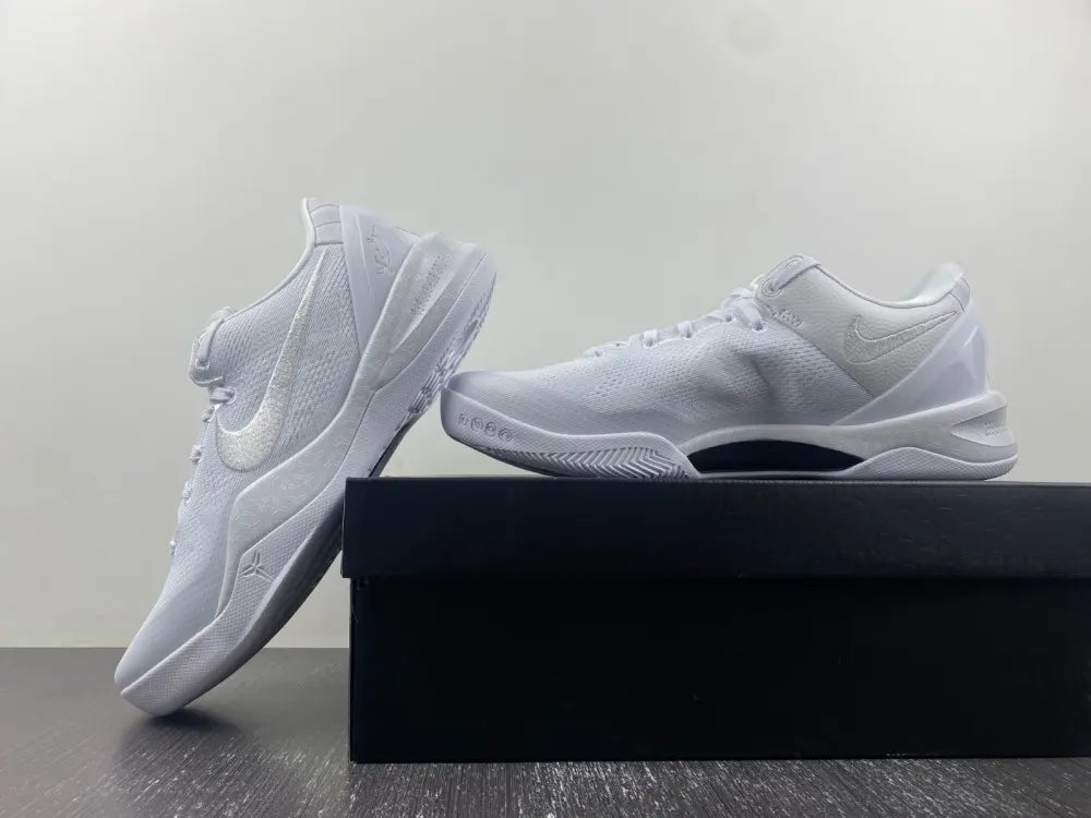 Nike Kobe 8 Protro White - Hình 3