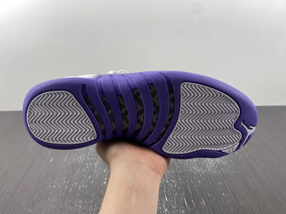 Air Jordan 12 White/Purple - Hình 3