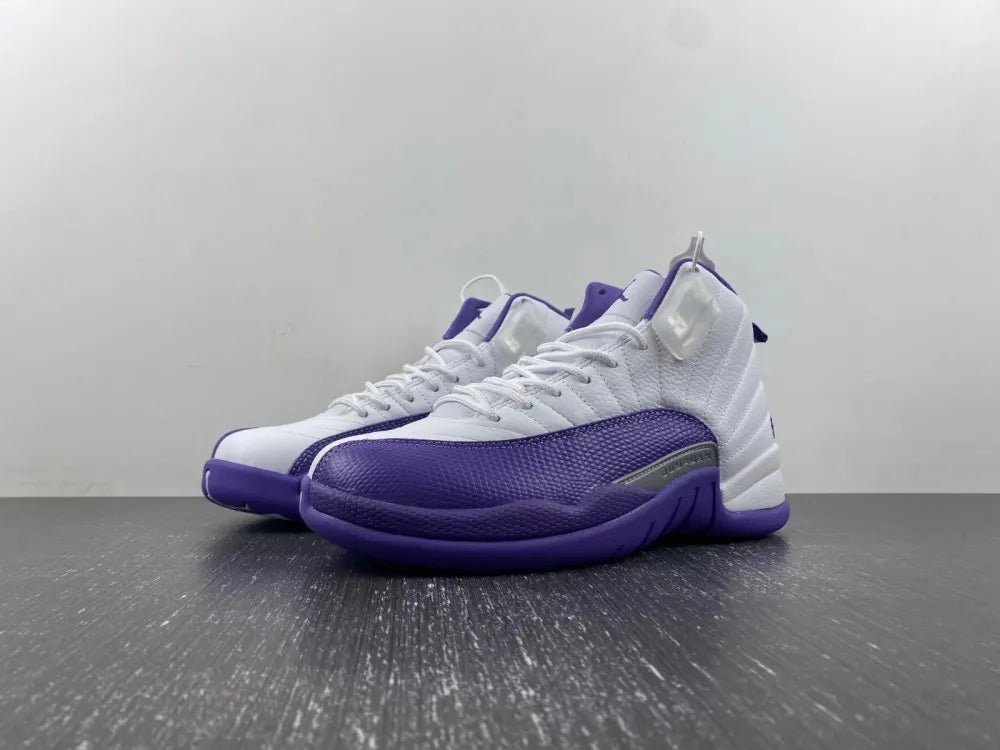Air Jordan 12 White/Purple - Hình 17