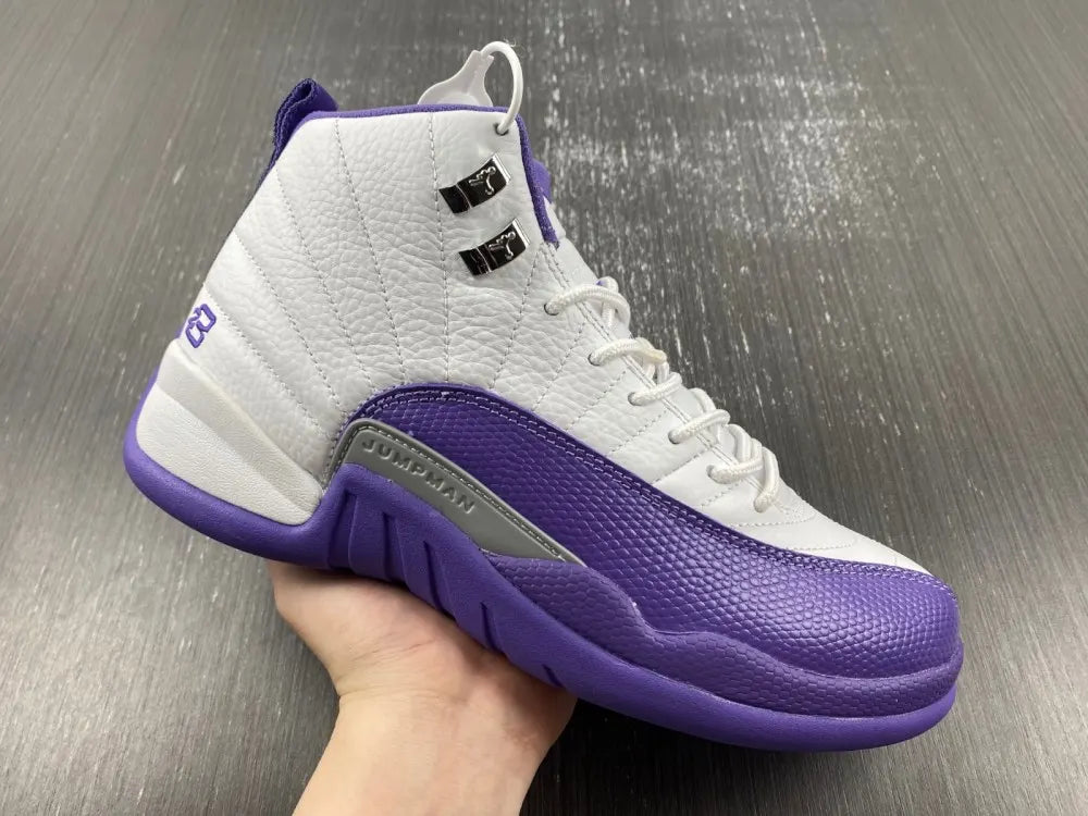 Air Jordan 12 White/Purple