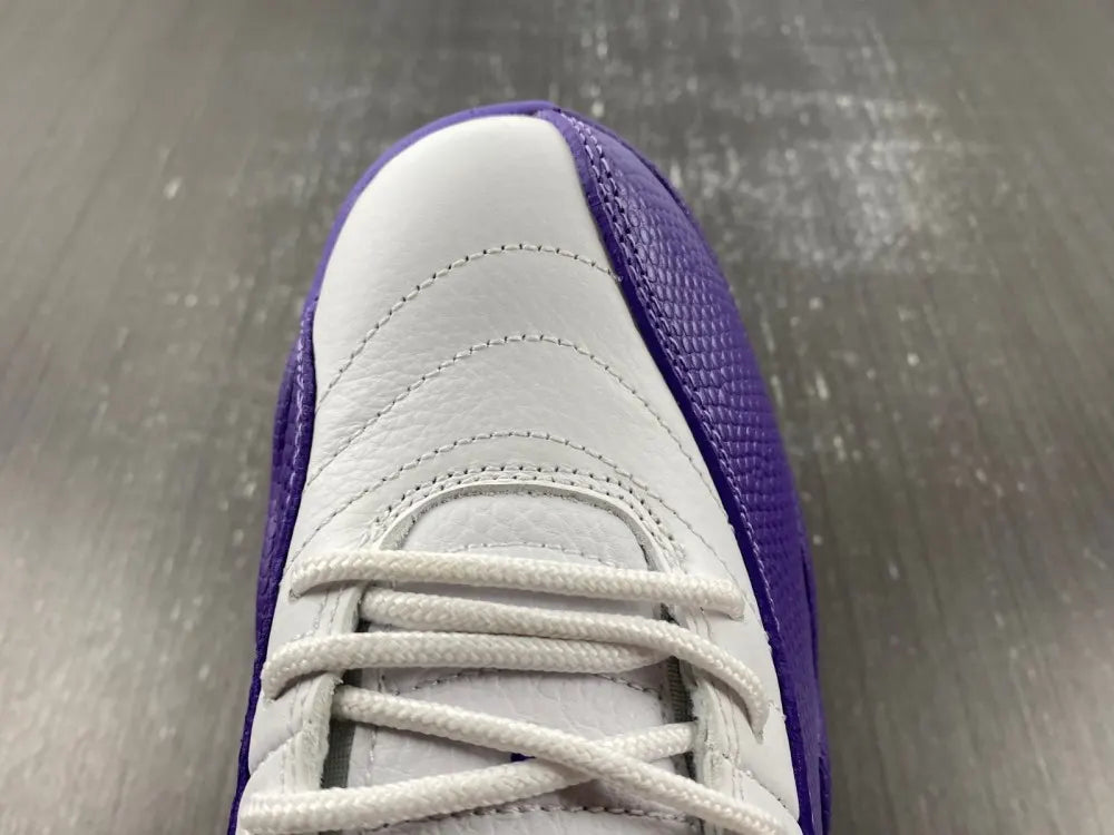 Air Jordan 12 White/Purple - Hình 5