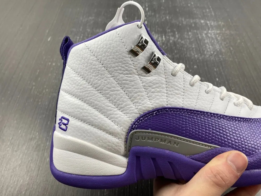 Air Jordan 12 White/Purple - Hình 10