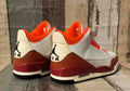 Air Jordan 3 White Orange
