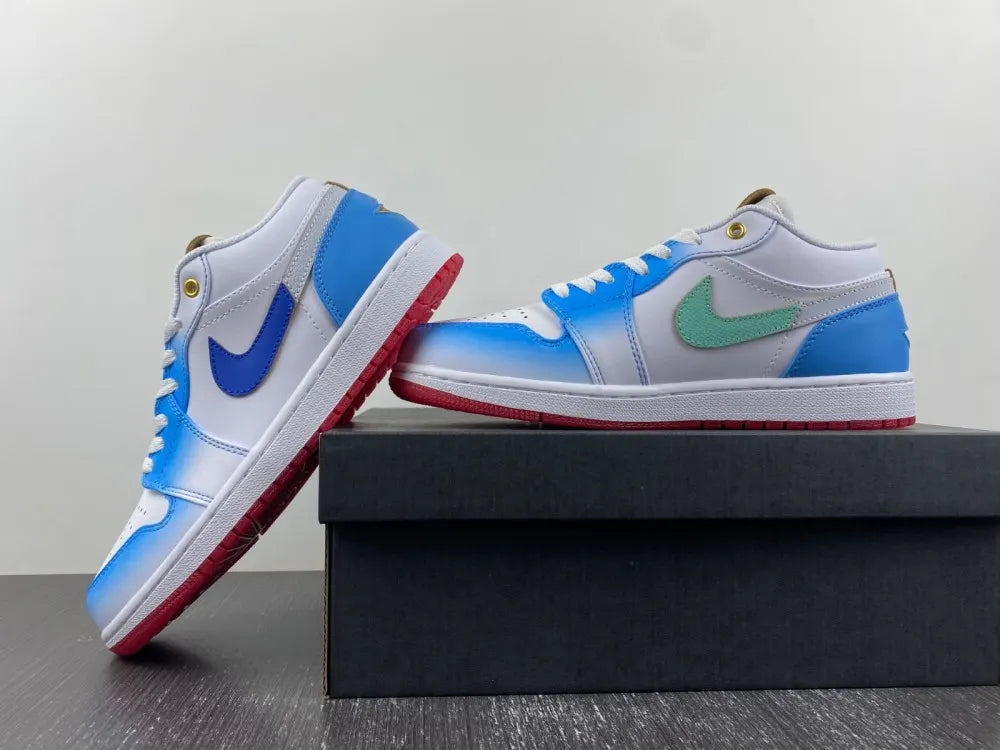 Air Jordan 1 Low Sky Blue - Hình 4