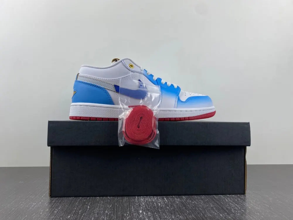 Air Jordan 1 Low Sky Blue - Hình 2