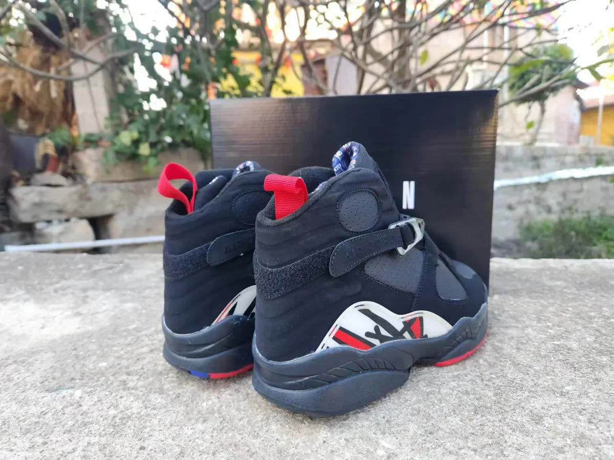 Air Jordan 8 Retro Chrome black - Hình 8
