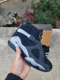 Air Jordan 8 Retro Chrome black
