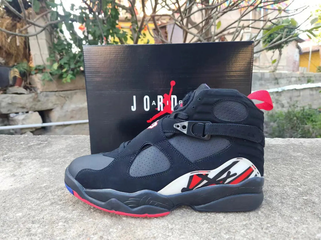 Air Jordan 8 Retro Chrome black - Hình 10