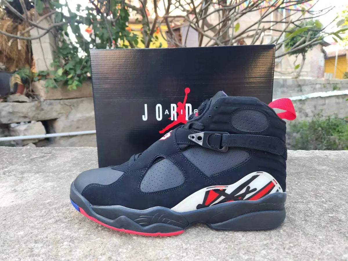 Air Jordan 8 Retro Chrome black - Hình 10