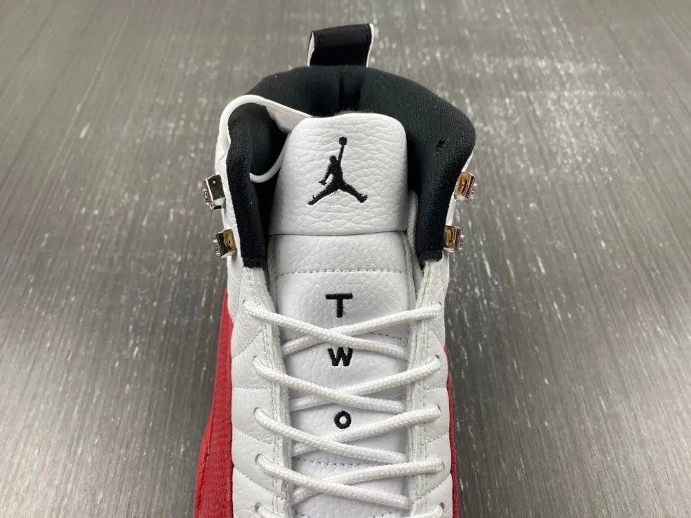 Jordan 12 Retro White Red - Hình 7